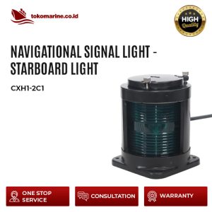NAVIGATIONAL SIGNAL LIGHT - STARBOARD LIGHT - CXH1-2C1