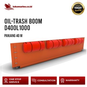 OIL-TRASH BOOM D400L1000 - PANJANG 40 METER