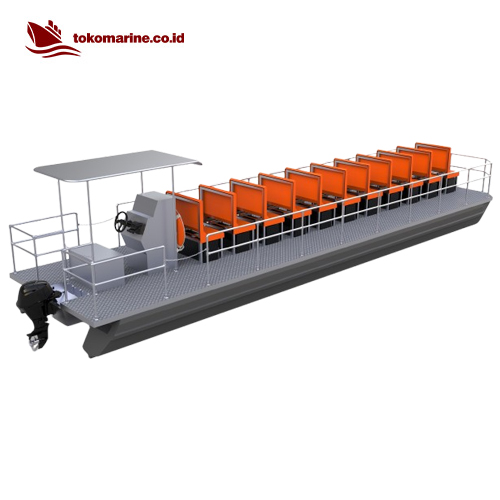 PASSENGER PONTOON BOAT - PANJANG 10 METER - TYPE C 4 PASSENGER PONTOON BOAT - PANJANG 10 METER - TYPE C - Image 4