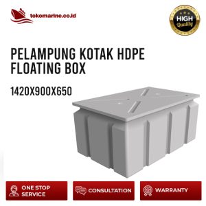 PELAMPUNG KOTAK HDPE (FLOATING BOX HDPE) - SIZE 1420 x 900 x 650 (mm)
