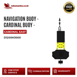 NAVIGATION BUOY - CARDINAL BUOY EAST - D1200H3000