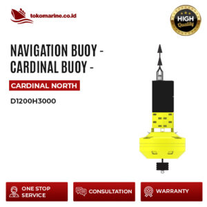 NAVIGATION BUOY - CARDINAL BUOY NORTH - D1200H3000