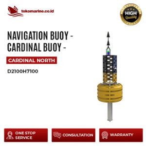 NAVIGATION BUOY - CARDINAL BUOY NORTH - D2100H7100