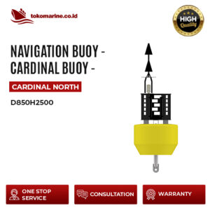 NAVIGATION BUOY - CARDINAL BUOY NORTH - D850H2500