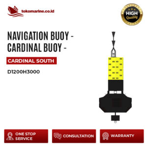 NAVIGATION BUOY - CARDINAL BUOY SOUTH - D1200H3000
