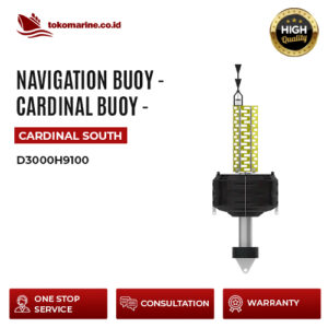NAVIGATION BUOY - CARDINAL BUOY SOUTH - D3000H9100