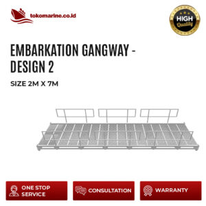 EMBARKATION GANGWAY - DESIGN 2 - SIZE 2 m x 7 m
