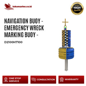 NAVIGATION BUOY - EMERGENCY WRECKING MARK BUOY - D2100H7100