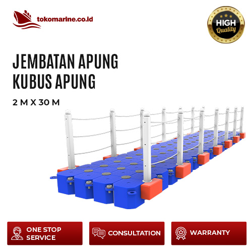 JEMBATAN APUNG KUBUS APUNG 2 m x 30 m 1 JEMBATAN APUNG KUBUS APUNG 2 m x 30 m