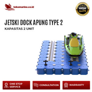 JETSKI DOCK APUNG V-FLOAT - KAPASITAS 2 UNIT JETSKI