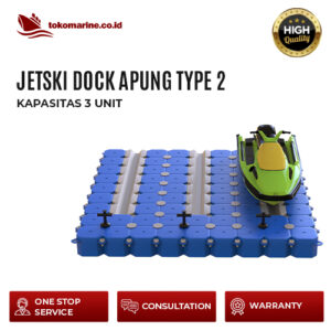 JETSKI DOCK APUNG V-FLOAT - KAPASITAS 3 UNIT JETSKI