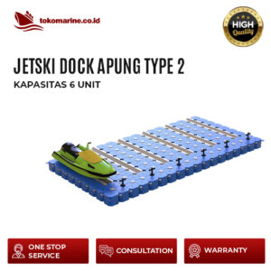 JETSKI DOCK APUNG V-FLOAT - KAPASITAS 6 UNIT JETSKI