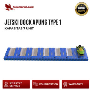 JETSKI DOCK APUNG U-FLOAT - KAPASITAS 7 UNIT JETSKI