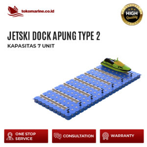 JETSKI DOCK APUNG V-FLOAT - KAPASITAS 7 UNIT JETSKI