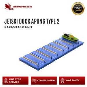 JETSKI DOCK APUNG V-FLOAT - KAPASITAS 8 UNIT JETSKI