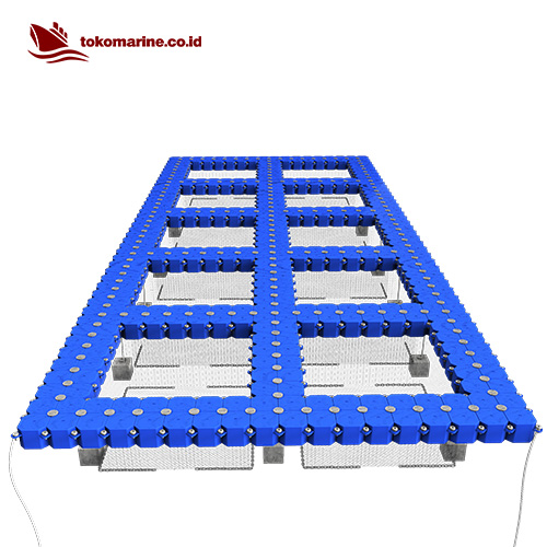 KERAMBA JARING APUNG KUBUS APUNG - LEBAR 1 m - 3 m x 3 m - 10 LUBANG 2 KERAMBA JARING APUNG KUBUS APUNG - LEBAR 1 m - 3 m x 3 m - 10 LUBANG - Image 2