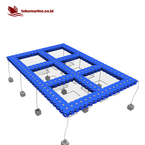 KERAMBA JARING APUNG KUBUS APUNG - LEBAR 1 m - 3 m x 3 m - 6 LUBANG 5 KERAMBA JARING APUNG KUBUS APUNG - LEBAR 1 m - 3 m x 3 m - 6 LUBANG - Image 5