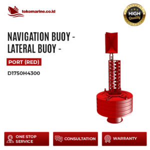 NAVIGATION BUOY - LATERAL BUOY PORT (RED) - D1750H4300