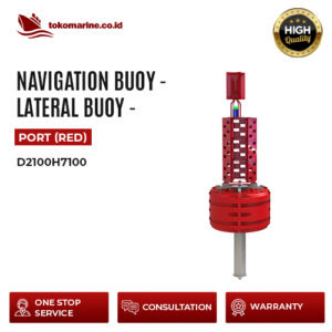 NAVIGATION BUOY - LATERAL BUOY PORT (RED) - D2100H7100