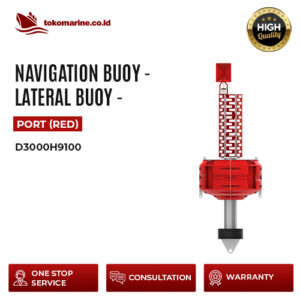 NAVIGATION BUOY - LATERAL BUOY PORT (RED) - D3000H9100