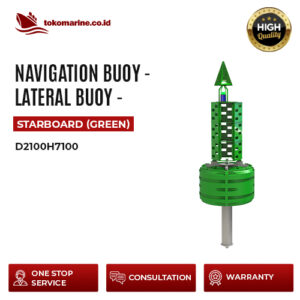 NAVIGATION BUOY - LATERAL BUOY STARBOARD (GREEN) - D2100H7100