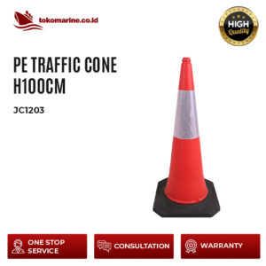 PE TRAFFIC CONE H100cm - JC1203