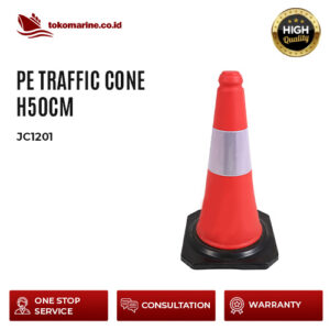 PE TRAFFIC CONE H50cm - JC1201