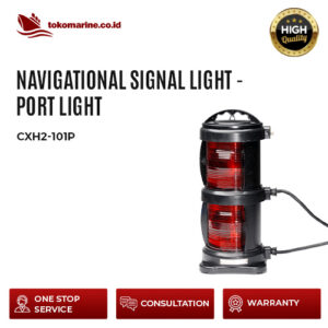 NAVIGATIONAL SIGNAL LIGHT - PORT LIGHT - CXH2-101P