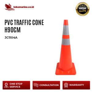 PVC TRAFFIC CONE H90cm - JC1104A