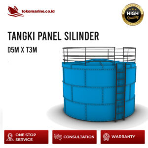 TANGKI PANEL FIBERGLASS 58 METER KUBIK - SIZE D5m x T3m