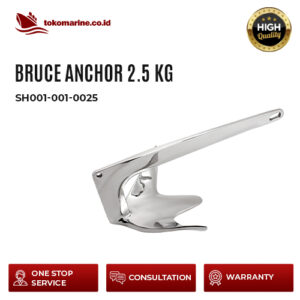 BRUCE ANCHOR - STAINLESS STEEL - BERAT 2.5 KG