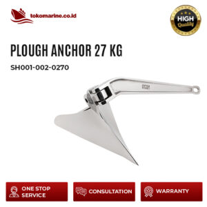 PLOUGH ANCHOR - STAINLESS STEEL - BERAT 27 KG