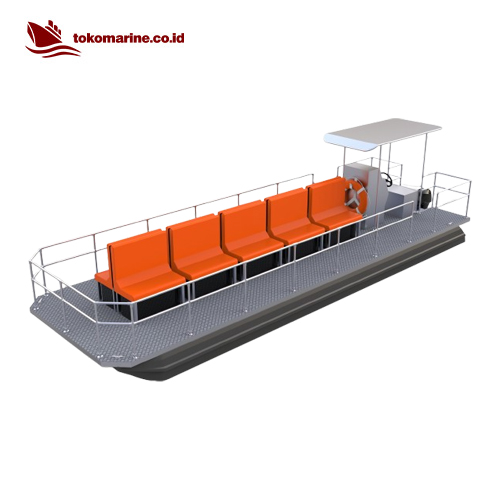 PASSENGER PONTOON BOAT - PANJANG 8 METER - TYPE A 2 PASSENGER PONTOON BOAT - PANJANG 8 METER - TYPE A - Image 2