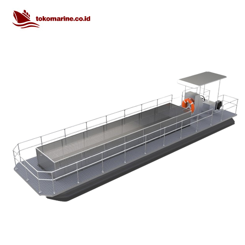 TRASH PONTOON BOAT - PANJANG 10 METER 2 TRASH PONTOON BOAT - PANJANG 10 METER - Image 2