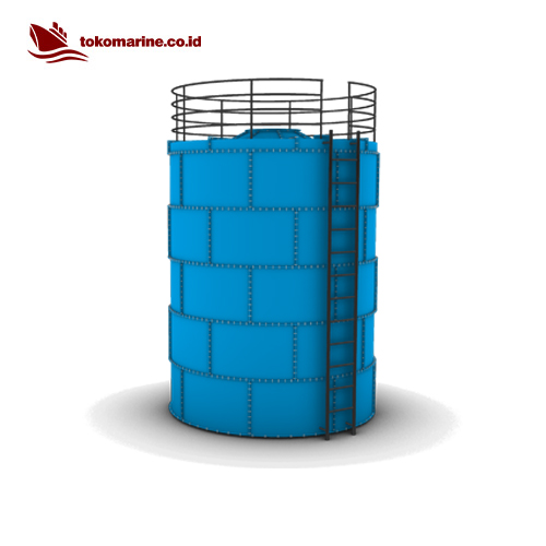 TANGKI PANEL FIBERGLASS 62 METER KUBIK - SIZE D4m x T5m 2 TANGKI PANEL FIBERGLASS 62 METER KUBIK - SIZE D4m x T5m - Image 2