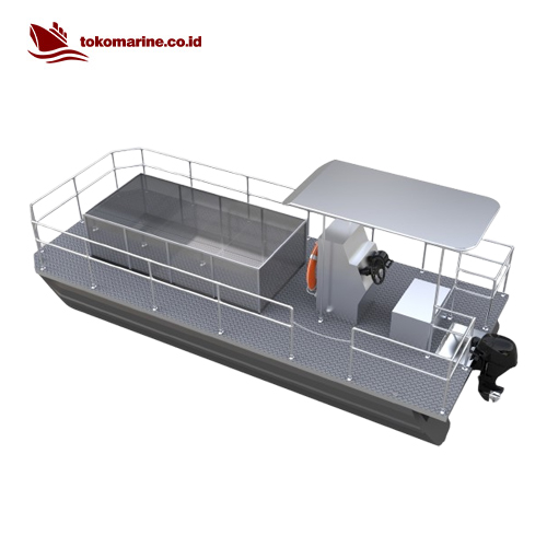 TRASH PONTOON BOAT - PANJANG 6 METER 3 TRASH PONTOON BOAT - PANJANG 6 METER - Image 3