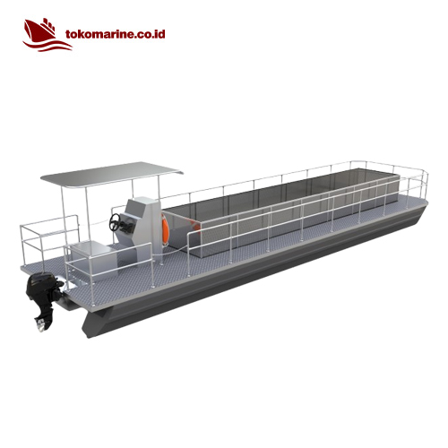 TRASH PONTOON BOAT - PANJANG 10 METER 3 TRASH PONTOON BOAT - PANJANG 10 METER - Image 3