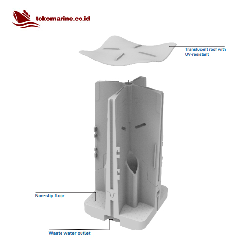 PORTABLE URINAL HDPE TPU-L01 3 PORTABLE URINAL HDPE TPU-L01 - Image 3