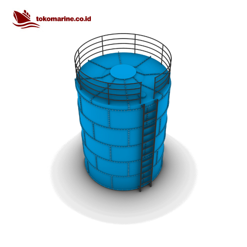 TANGKI PANEL FIBERGLASS 62 METER KUBIK - SIZE D4m x T5m 3 TANGKI PANEL FIBERGLASS 62 METER KUBIK - SIZE D4m x T5m - Image 3