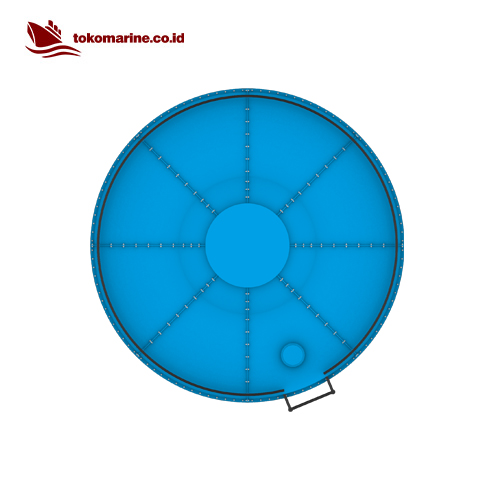 TANGKI PANEL FIBERGLASS 62 METER KUBIK - SIZE D4m x T5m 4 TANGKI PANEL FIBERGLASS 62 METER KUBIK - SIZE D4m x T5m - Image 4