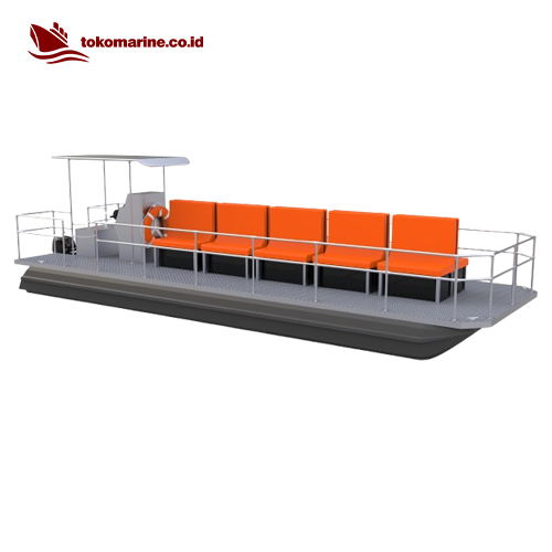 PASSENGER PONTOON BOAT - PANJANG 8 METER - TYPE A 5 PASSENGER PONTOON BOAT - PANJANG 8 METER - TYPE A - Image 5