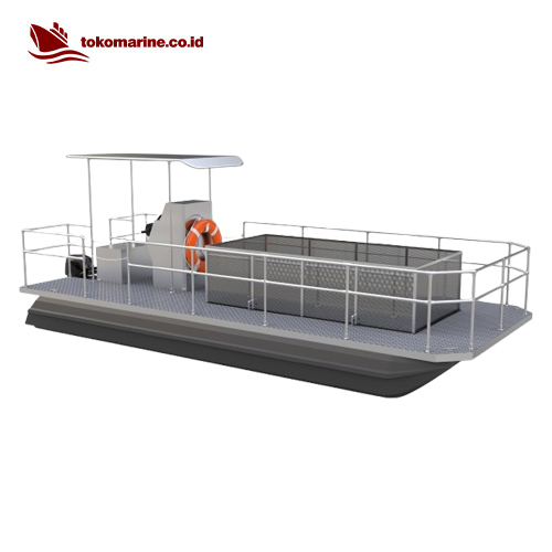 TRASH PONTOON BOAT - PANJANG 6 METER 5 TRASH PONTOON BOAT - PANJANG 6 METER - Image 5