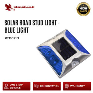 SOLAR ROAD STUD LIGHT - BLUE LIGHT - RTD021D