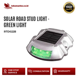 SOLAR ROAD STUD LIGHT - GREEN LIGHT - RTD022B