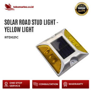 SOLAR ROAD STUD LIGHT - YELLOW LIGHT - RTD021C