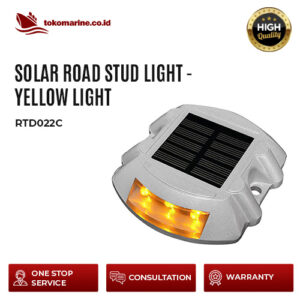 SOLAR ROAD STUD LIGHT - YELLOW LIGHT - RTD022C