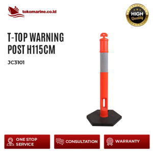 T-TOP WARNING POST H115cm - JC3101