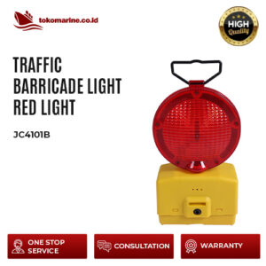 TRAFFIC BARRICADE LIGHT - RED LIGHT - JC4101B