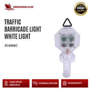 TRAFFIC BARRICADE LIGHT - WHITE LIGHT - JC4106C