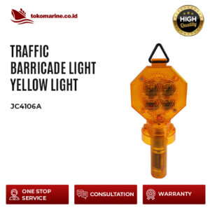 TRAFFIC BARRICADE LIGHT - YELLOW LIGHT - JC4106A